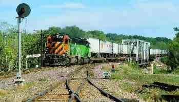 Burlington Northern Train Photo